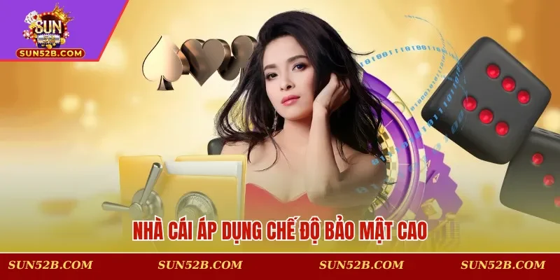 Nhà cái áp dụng chế độ bảo mật cao